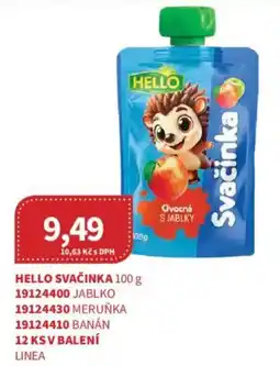 Kubík potraviny Hello svačinka nabídka