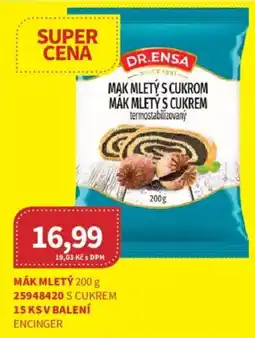 Kubík potraviny Dr. Ensa mák mletý s cukrem nabídka