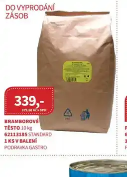 Kubík potraviny Bramborové těsto nabídka