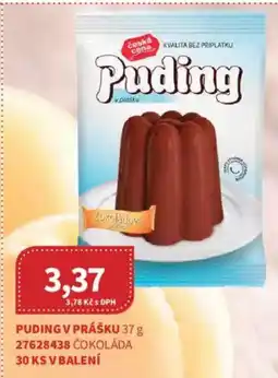 Kubík potraviny Puding v prášku nabídka