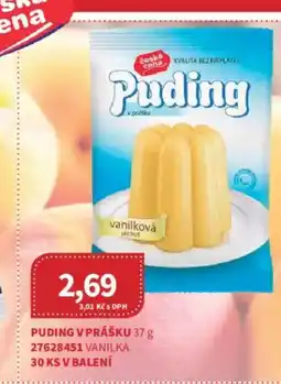 Kubík potraviny Puding vanilková příchut nabídka