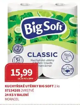 Kubík potraviny Big Soft kuchyňské utěrky classic nabídka