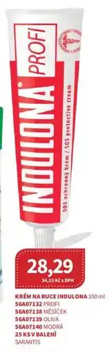 Kubík potraviny Indulona krém na ruce nabídka