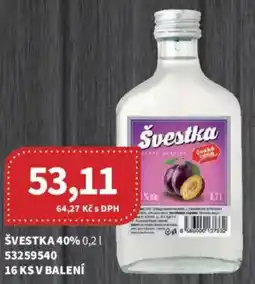 Kubík potraviny Švestka nabídka
