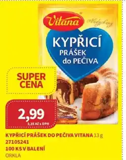 Kubík potraviny Vitana kypřicí prášek do pečiva nabídka