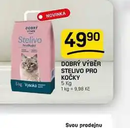 Flop DOBRÝ VÝBĚR STELIVO PRO KOČKY nabídka