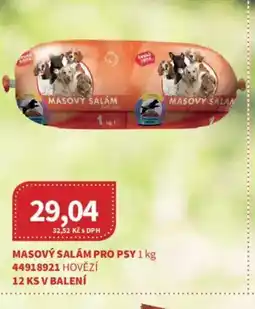 Kubík potraviny Masový salám pro psy nabídka
