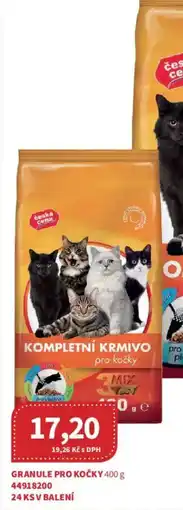 Kubík potraviny česko krmivo granule pro kočky nabídka