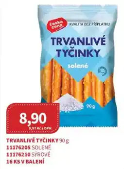 Kubík potraviny Trvanlivé tyčinky solené nabídka