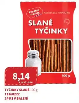 Kubík potraviny Slané tyčinky nabídka