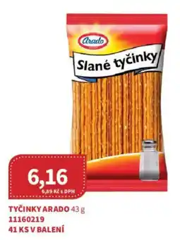 Kubík potraviny Arado slané tyčinky nabídka