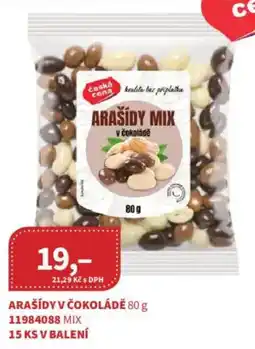 Kubík potraviny česká cena arašidy mix v čokoládě nabídka