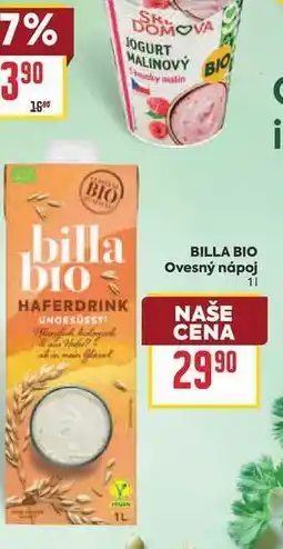 Billa BILLA BIO Ovesný nápoj nabídka
