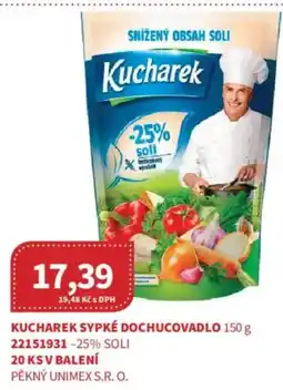 Kubík potraviny Kucharek sypké dochucovadlo nabídka