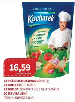 Kubík potraviny Kucharek sypké dochucovadlo nabídka