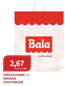 Kubík potraviny Bala taška s uchem nabídka