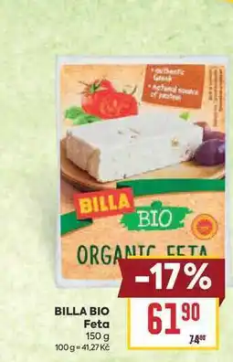 Billa BILLA BIO Feta nabídka