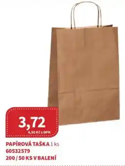 Kubík potraviny Papírová taška nabídka