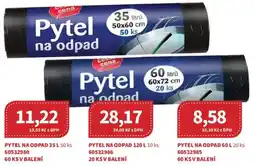 Kubík potraviny Pytel na odpad nabídka