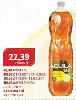 Kubík potraviny Aquila tea černý s citronem nabídka