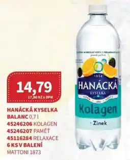 Kubík potraviny Hanácká kyselka kolagen nabídka
