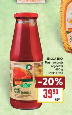 Billa BILLA BIO Pasírovaná rajčata nabídka