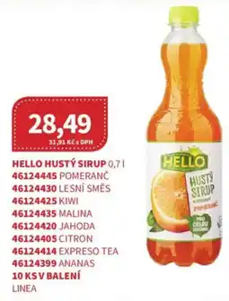 Kubík potraviny Hello hustý sirup nabídka