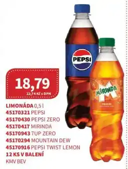 Kubík potraviny Pepsi limonáda nabídka