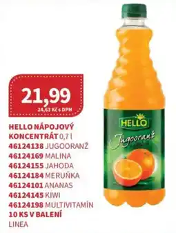 Kubík potraviny Hello nápojový koncentrát nabídka