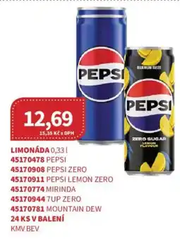 Kubík potraviny Pepsi limonáda nabídka