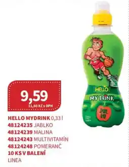 Kubík potraviny Hello mydrink jablko nabídka