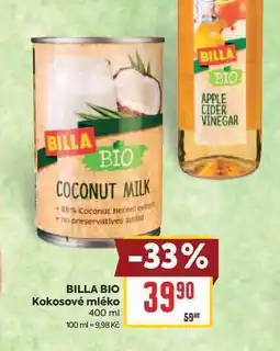 Billa BILLA BIO Kokosové mléko nabídka