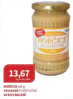 Kubík potraviny Hořčice plnotučná nabídka
