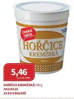 Kubík potraviny Hořčice kremžská nabídka
