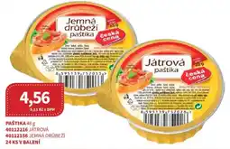 Kubík potraviny Játrová paštika nabídka