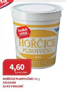 Kubík potraviny Hořčice plnotučná nabídka