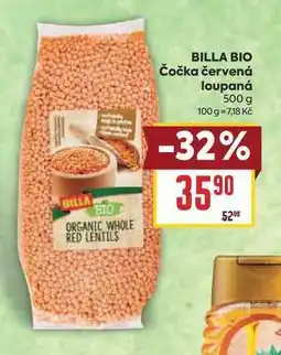Billa BILLA BIO Čočka červená loupaná nabídka