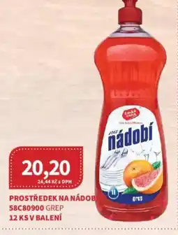 Kubík potraviny na nádobí grep nabídka