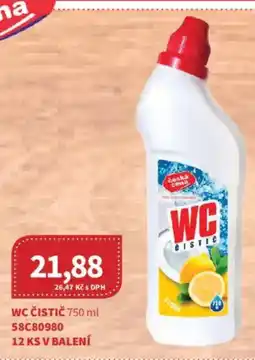 Kubík potraviny Zašká cena WC čistič nabídka