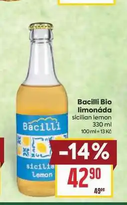 Billa Bacilli Bio limonáda sicilian lemon nabídka