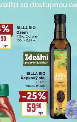 Billa BILLA BIO Řepkový olej nabídka