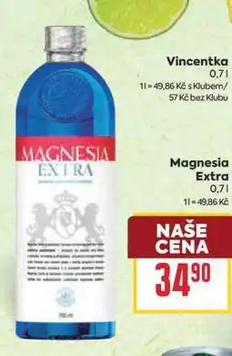 Billa Magnesia Extra nabídka