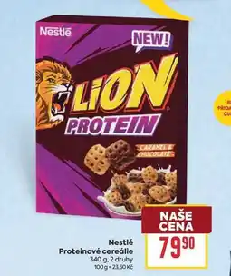 Billa Nestlé Proteinové cereálie nabídka
