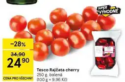 Tesco Tesco Rajčata cherry, 250 g, balená nabídka