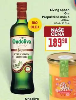 Billa Living Spoon Ghí Přepuštěné máslo nabídka