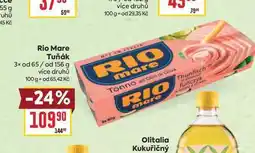 Billa Rio Mare Tuňák 3x od 65 / od nabídka