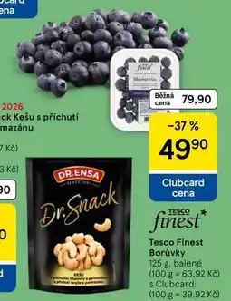 Tesco Tesco Finest Borůvky nabídka