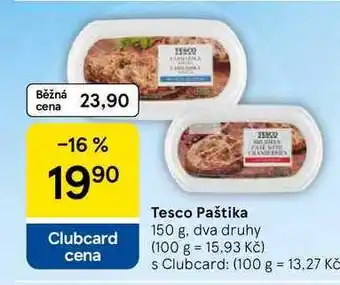 Tesco Paštika