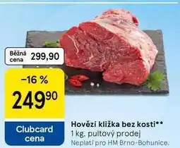 Tesco Hovězí kližka bez kosti nabídka