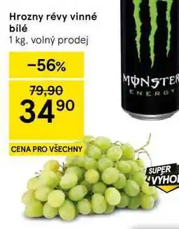 Tesco Hrozny révy vinné bílé nabídka